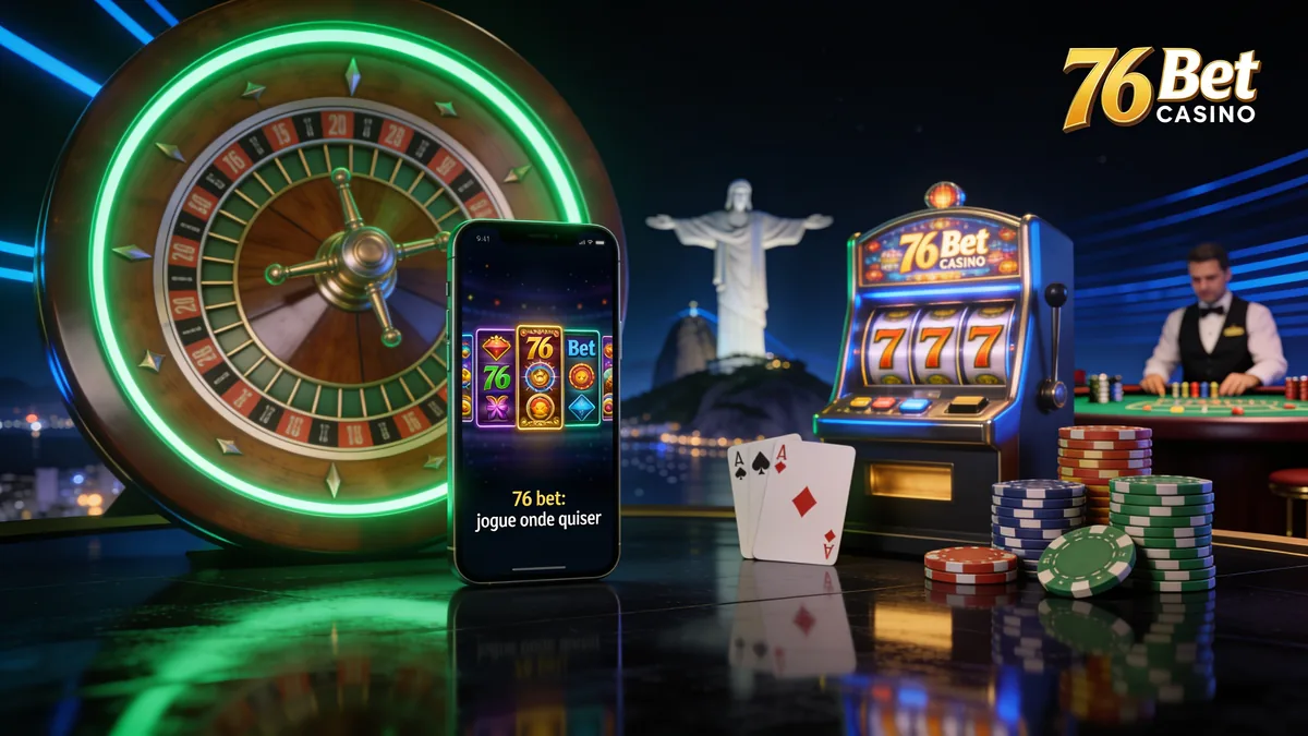 Aplicativo móvel 76 bet: jogue onde quiser para jogadores no Brasil